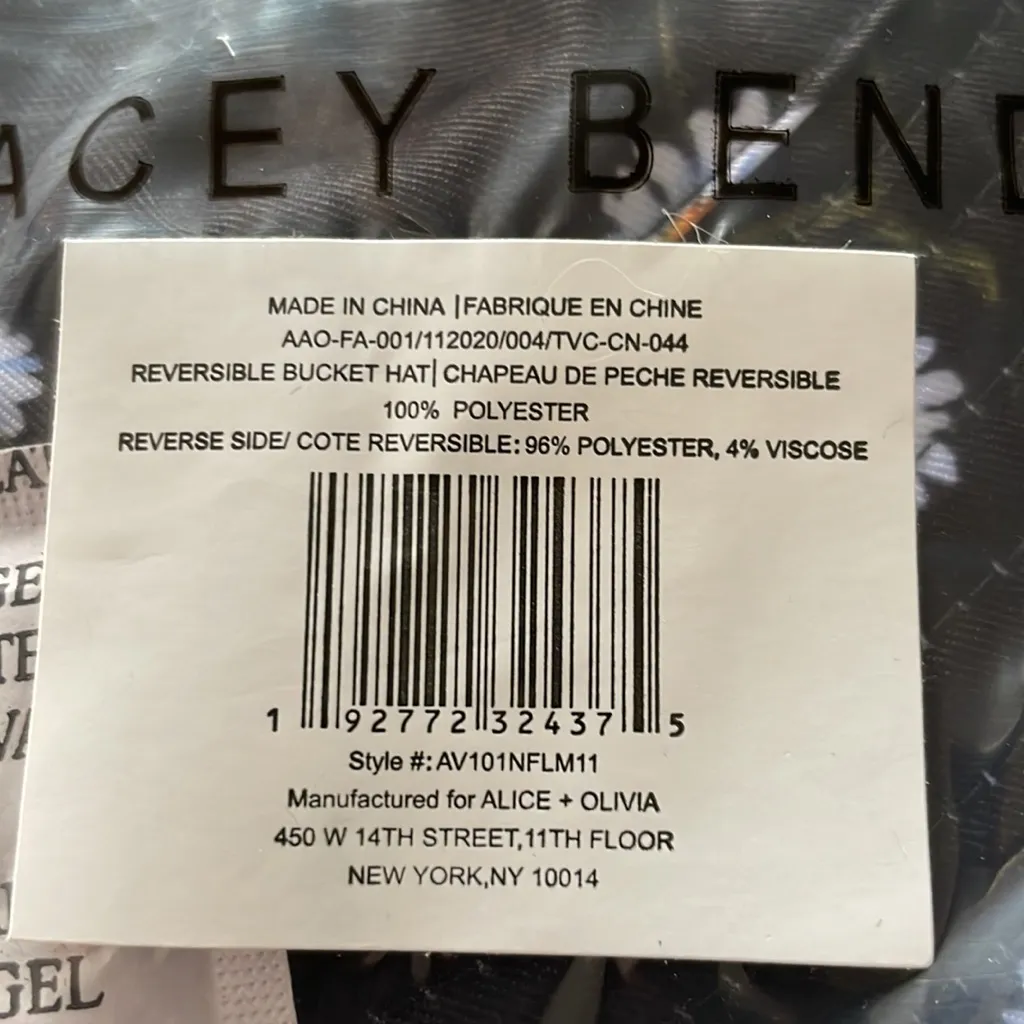 ALICE + OLIVIA REVERSIBLE BUCKET HAT - Image 10