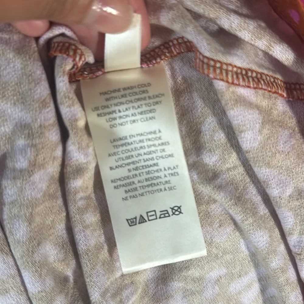 Free People Mini Dress with Cutout Marsaille Mini Dress In Rust Combo - Image 9