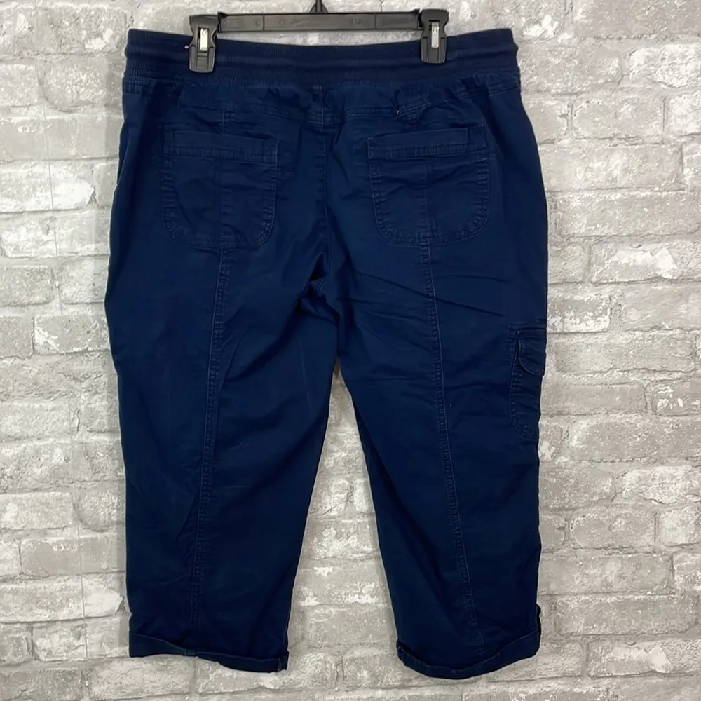 Maurice's  Navy Cropped Pants - Image 5