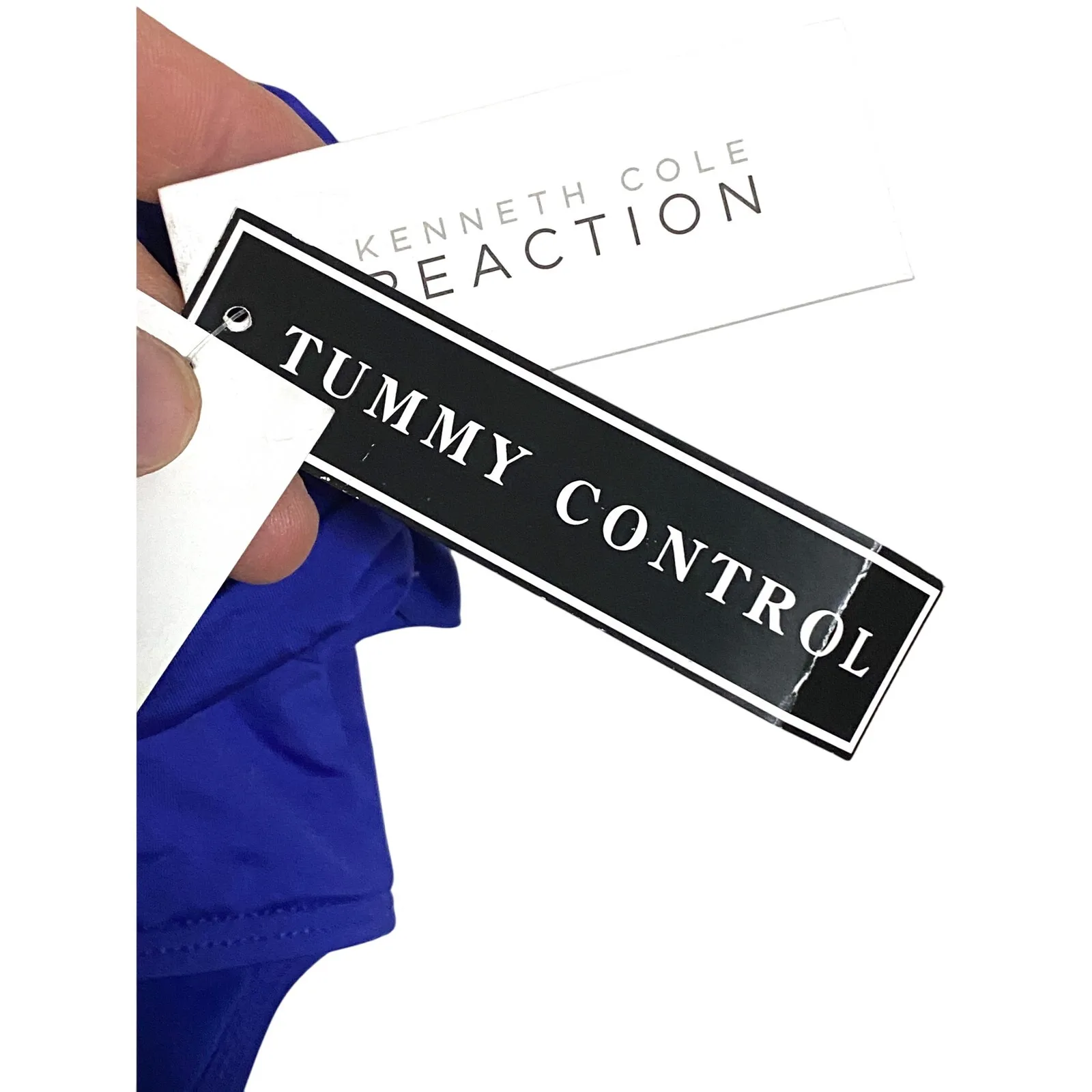 Kenneth Cole Tummy Control Blue Swim Bikini Bottoms Plus 3X NWT Beach Cruise - Image 6