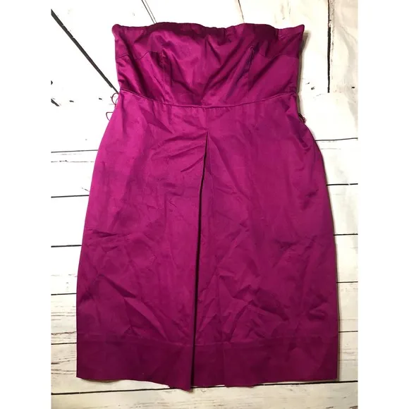 Strapless fuschia Night Out Size 8 Dress from New York & Co - Image 22