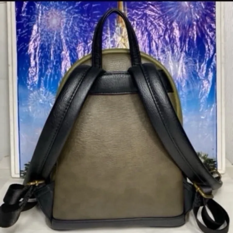 Disney Star Wars boba fett mandalorian bounty hunter Loungefly mini backpack - Image 3