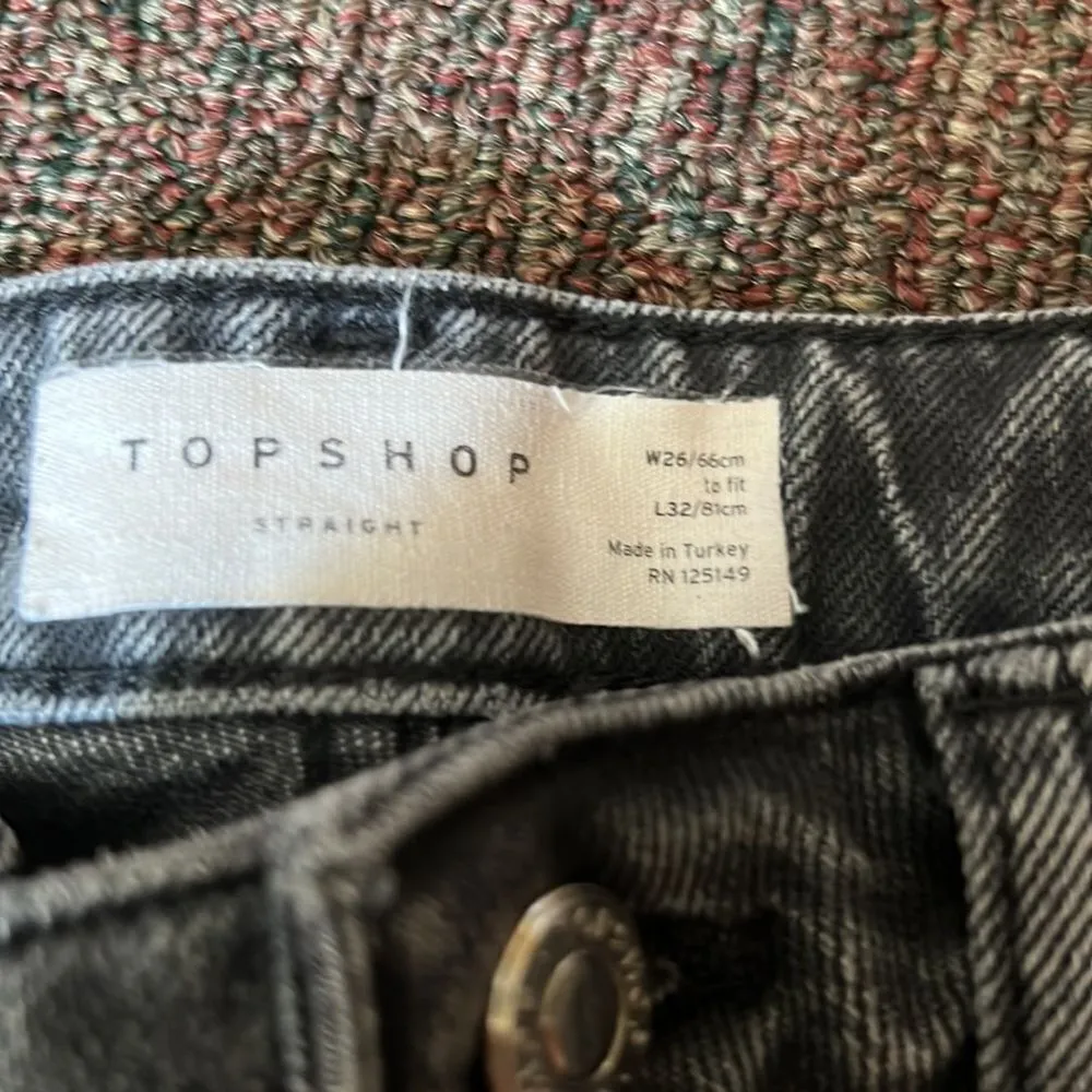 Top shop jeans 26 straight - Image 5