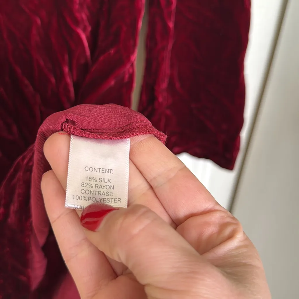 maven west velvet keyhole mini dress - Image 6