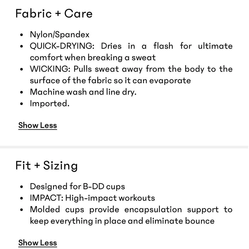 Athleta Advance Zip Front Bra B-DD Fuchsia Sports Athletic Nylon Size 38DD - Image 11