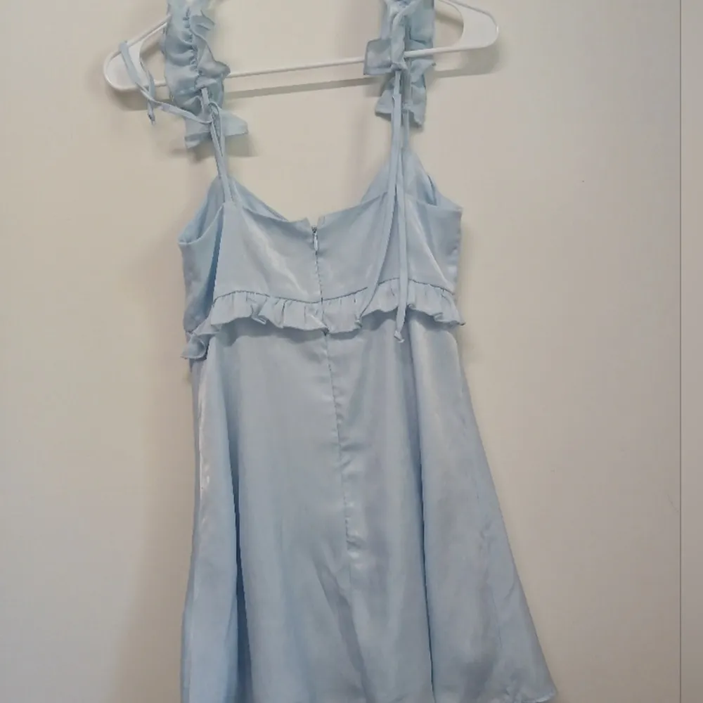 New - Wild Fable, Light blue strapless dress Size Large - Image 4