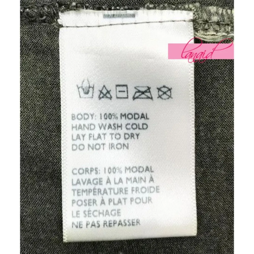 Marnie Camo T-Shirt Olive Green Gray Distressed Destroyed Top S - Image 11