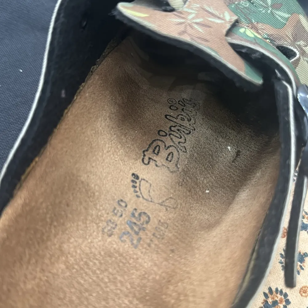 Birkenstocks birkis camo Boston clogs sz 38 - Image 8