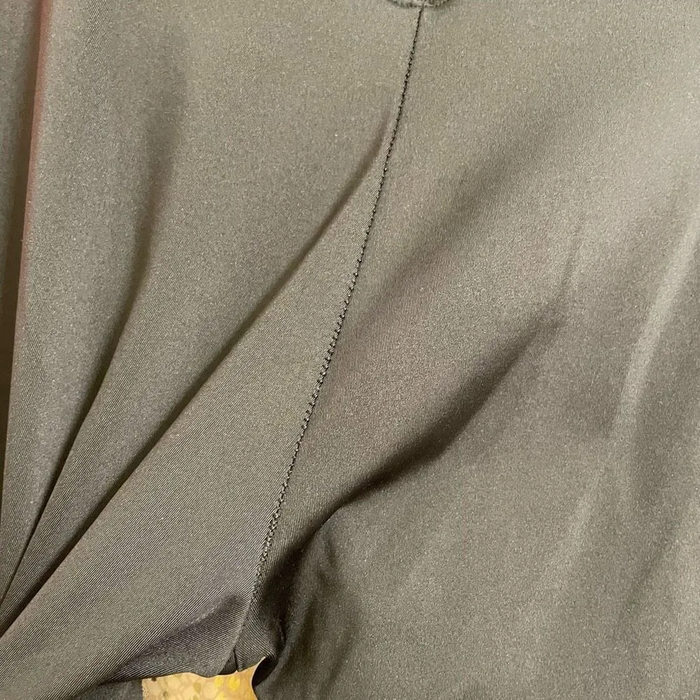 PINK Victorias Secret Black Ombre Pink Stripe Active Leggings, L - Image 6