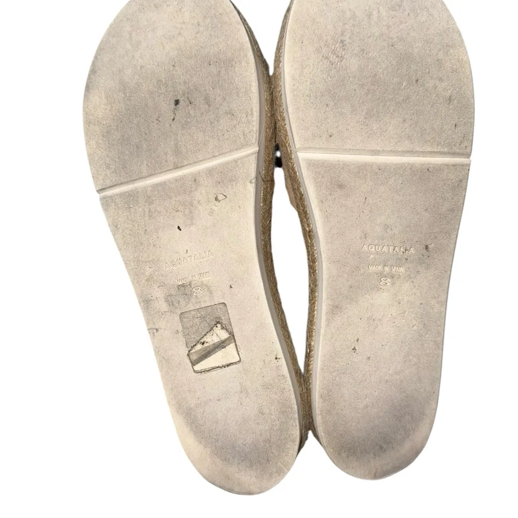 Aquatalia Shayna Espadrille Platform Slide Sandal – Size 8 - Image 6