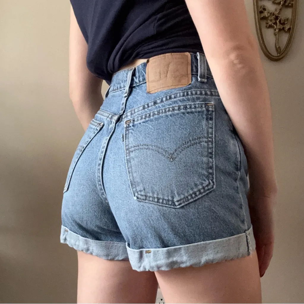 Levi's Vintage Denim Shorts - Image 7