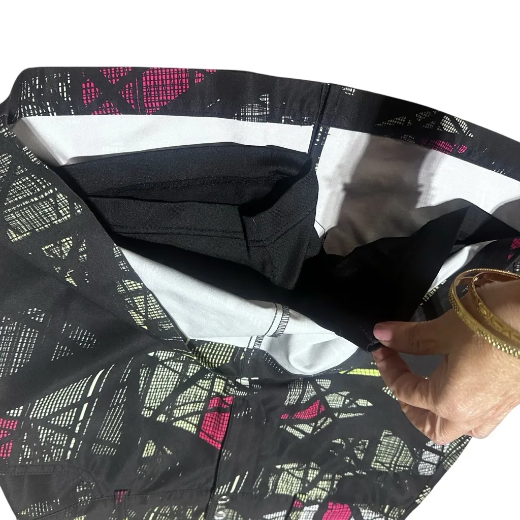 Slazenger Golf Skort Bundle Size 0 White Neon & Black EUC - Image 9