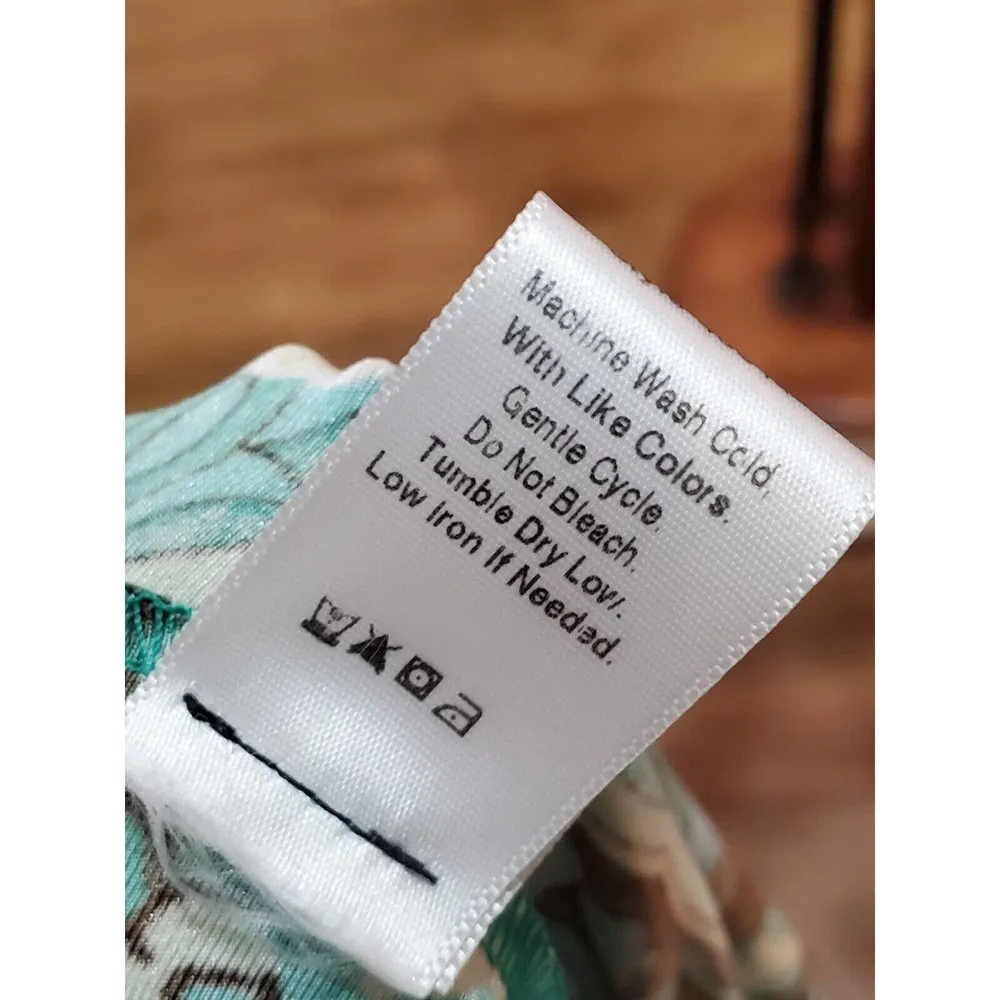 Scott Taylor Women Blue Polyester V - Image 9