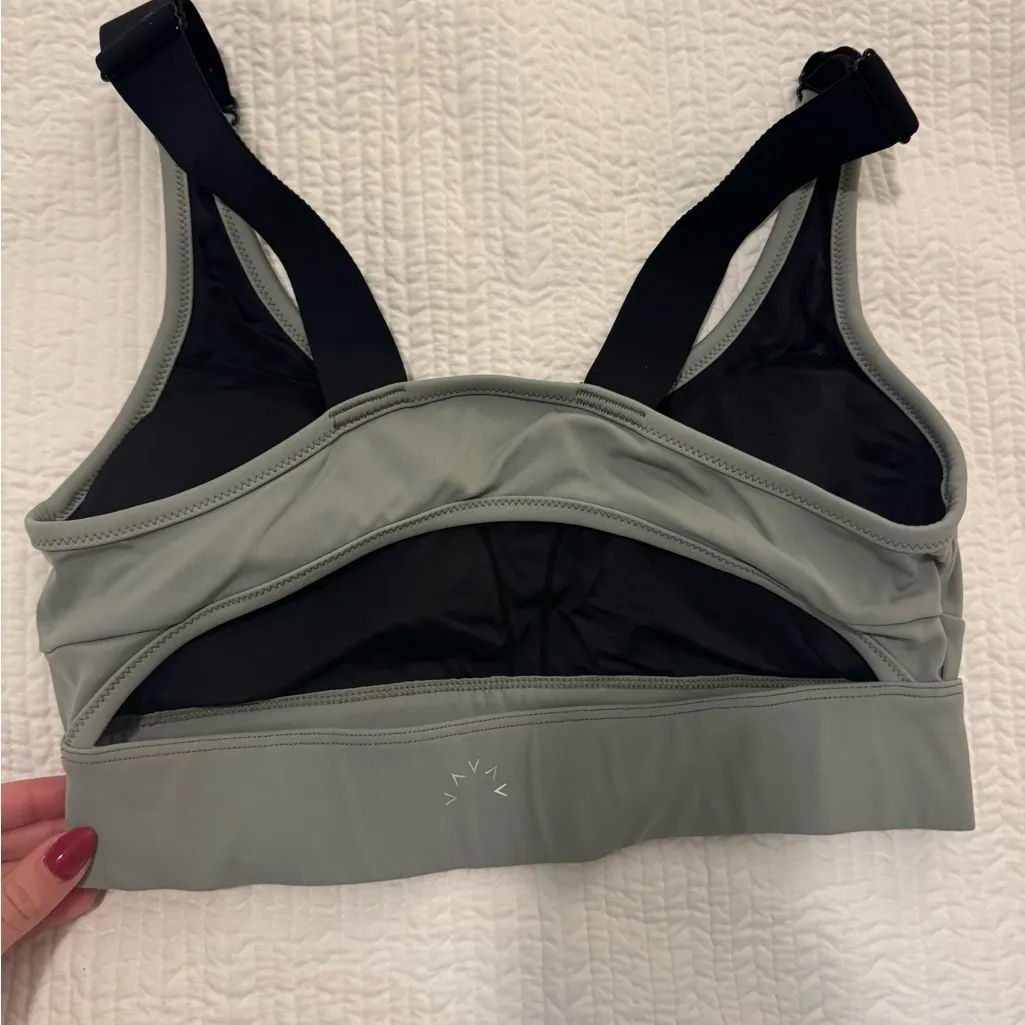 Varley Olive Sports Bra - Image 2