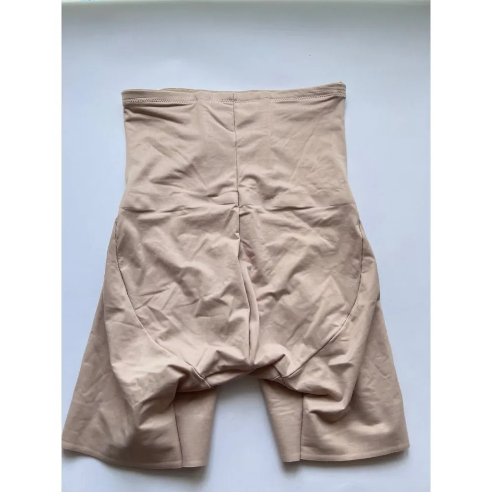 TC Fine Intimates Women's Back Magic Luxury Hi Waist Thigh Slimmer Tan Size undefined - Image 4
