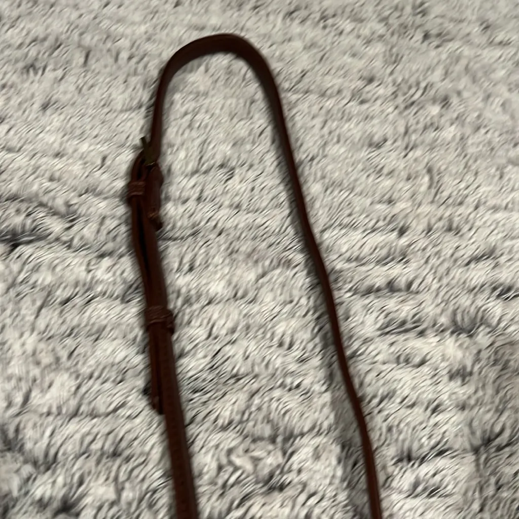 Rachel Zoe vintage leather phone crossbody bag with tassels & mini wallet NWT - Image 11