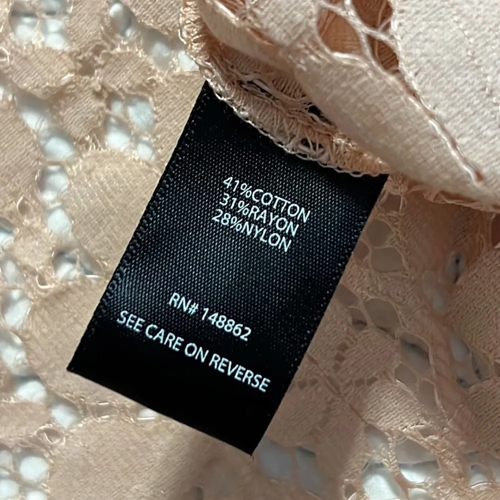 Torrid size 3 womens Bomber Jacket Coat Pink Floral Lace Cotton Blend Womens - Image 7