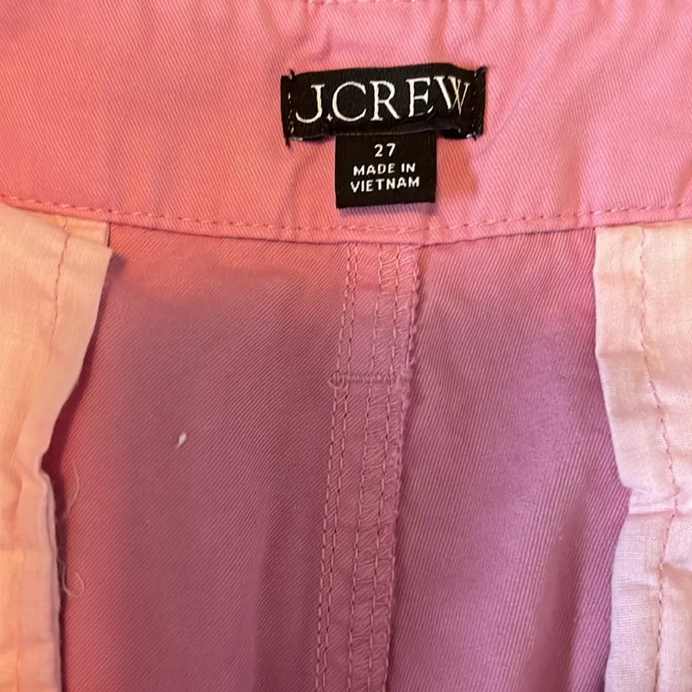JCrew Sailor Heritage Chino Pant Size 27 Lotus Bloom - Image 3