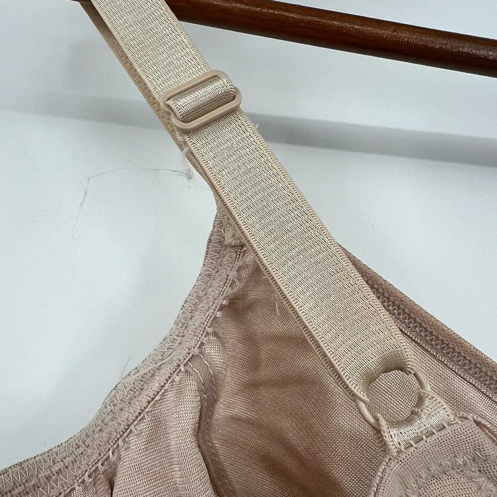 Miraclesuit Full Bodysuit Nude Beige Underwire Shapewear Clasp 2704 Size 38C - Image 11