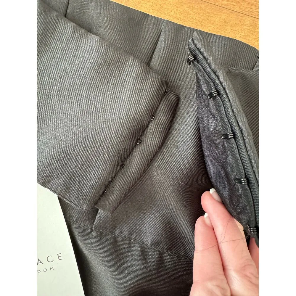 NWT SOLACE London Loletta Black Strapless High Low Top size 4 - Image 11