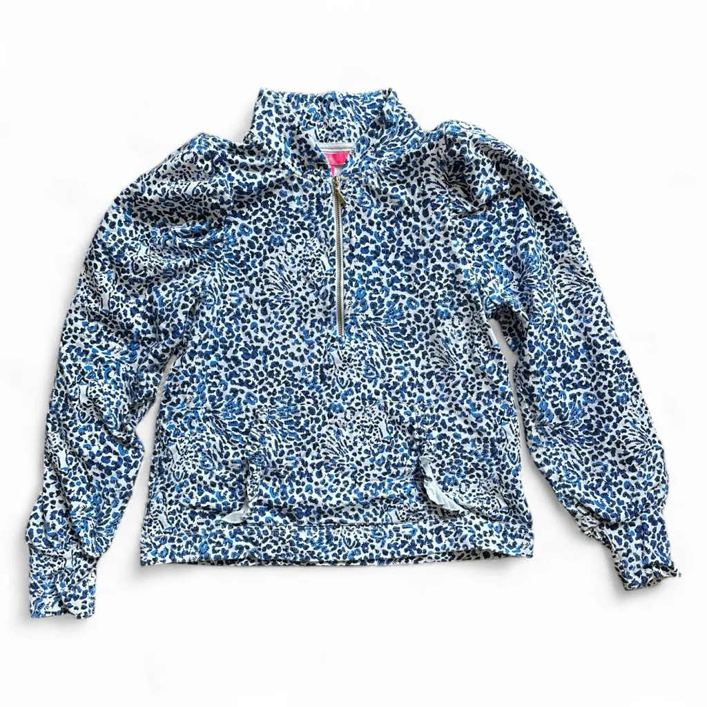 Lilly Pulitzer  Cabello Twisted Up Quarter Zip Pull Over Size Small - Image 2