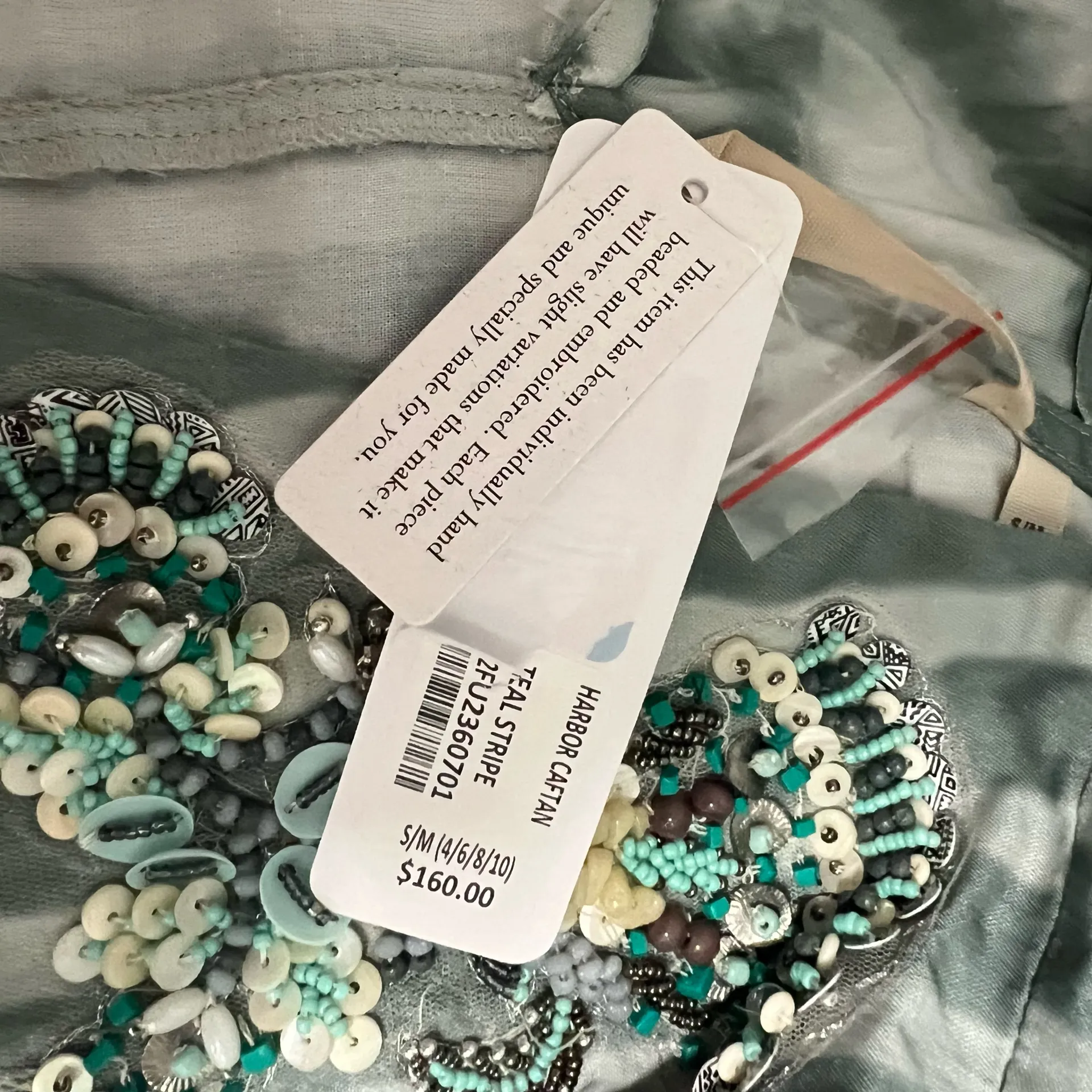 NEW NWT soft surroundings harbor caftan dress  - Image 10