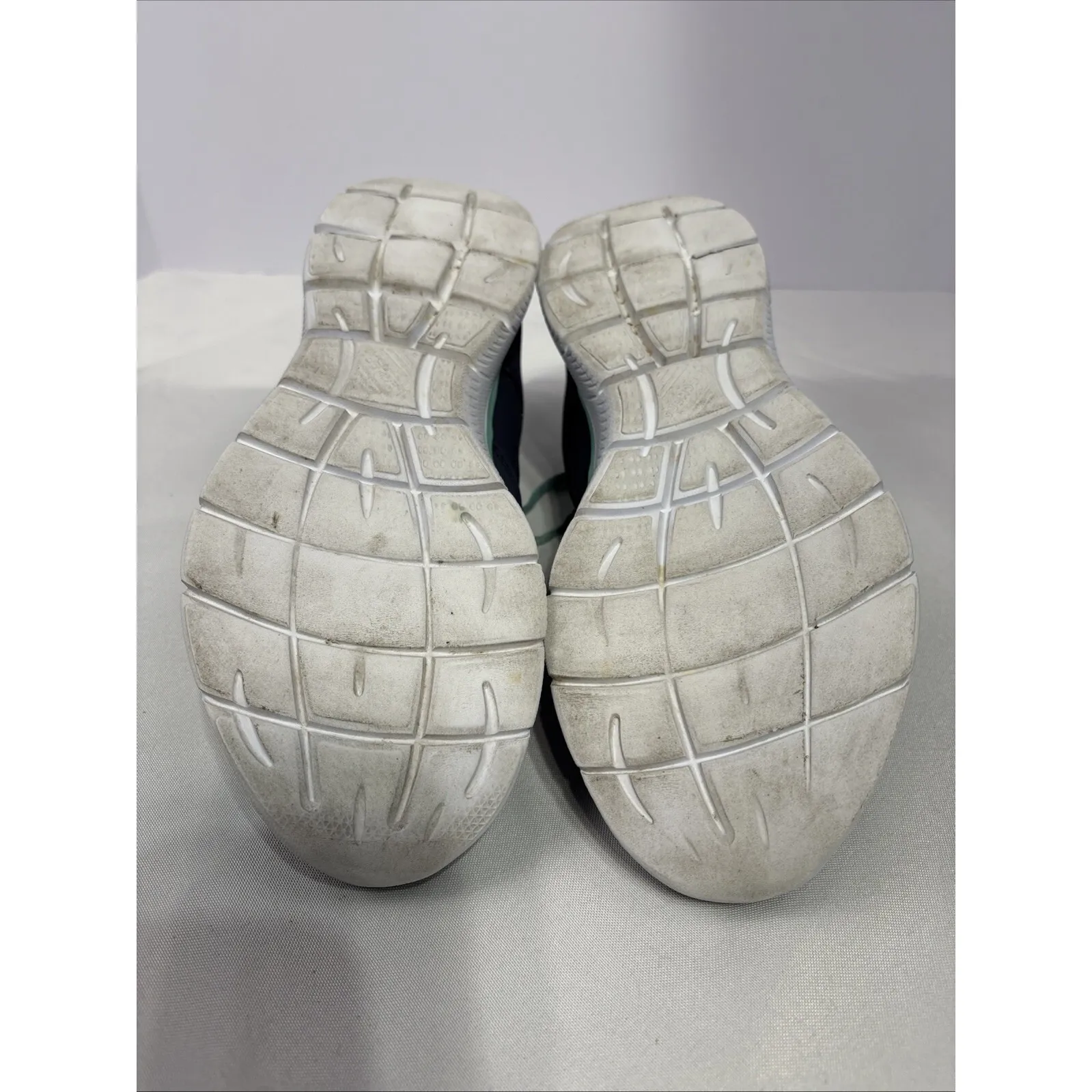 Skechers Women's Lite Weight Memory Foam Sneakers Size‎ 10 Shoes Navy Teal - Image 6