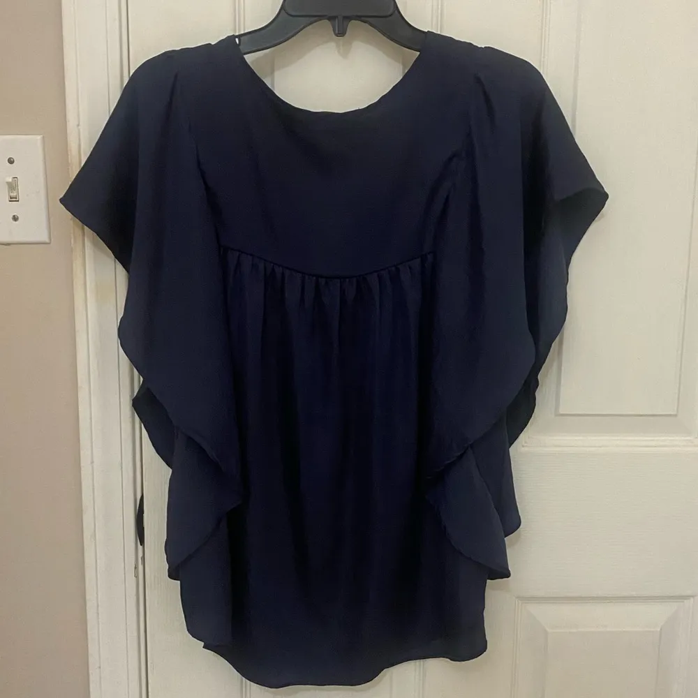 Outback Red Ruffle Sleeve Silky Top - Image 4