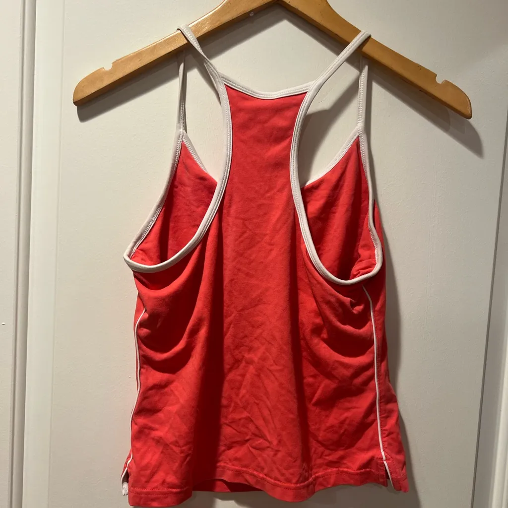 Nike  Women's Bright Coral Tank Top MD - Image 2