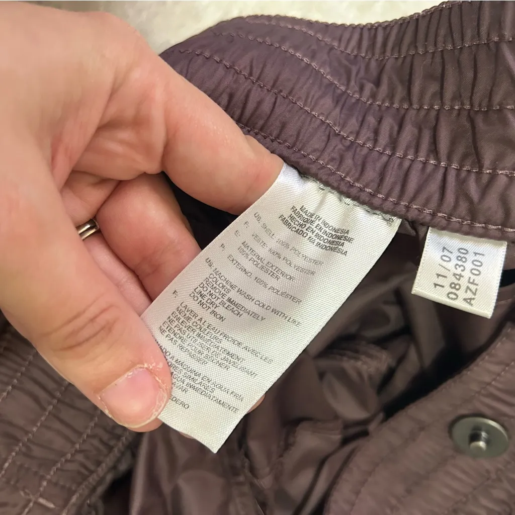 Adidas by Stella McCartney medium windbreaker athletic pants Brown - Image 7