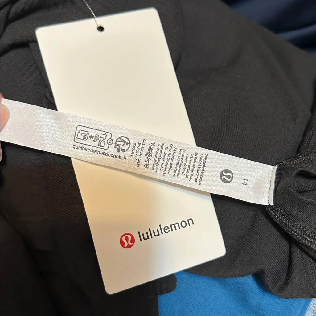 lululemon athletica Black Short Sleeve Tee - Image 6