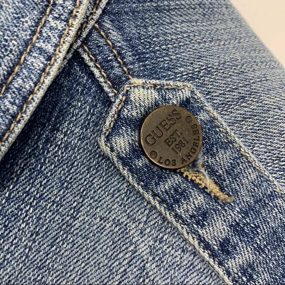 Guess Women’s Patch Jean Jacket - Image 10