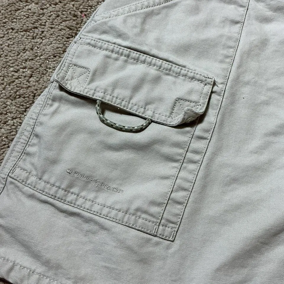 Columbia Sportswear Women's Casual Cargo Skirt Beige Elastic Waist Size S - Image 7