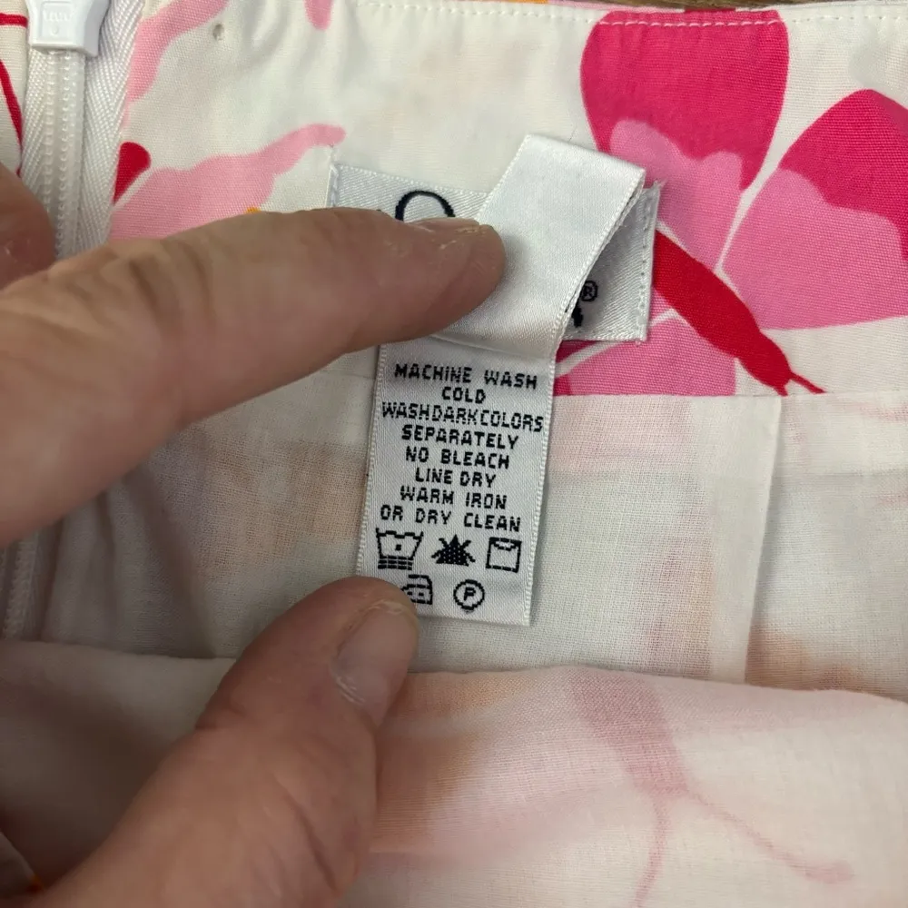 Lilly Pulitzer Nikita Butterfly Derby Floral White Label Y2K Vintage Skirt - Image 5