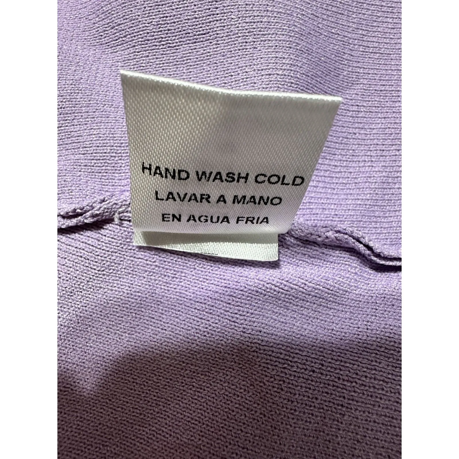 Modern Citizen Lavender Ribbed Knit Cross-Back Halter Tank Top - Size M EUC - Image 8