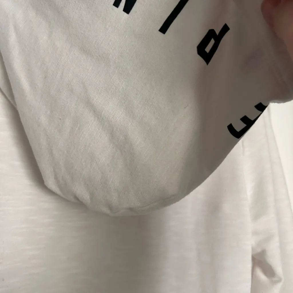 VS Pink Light weight white with pastel logo hoodie size Xtra Small - Image 7