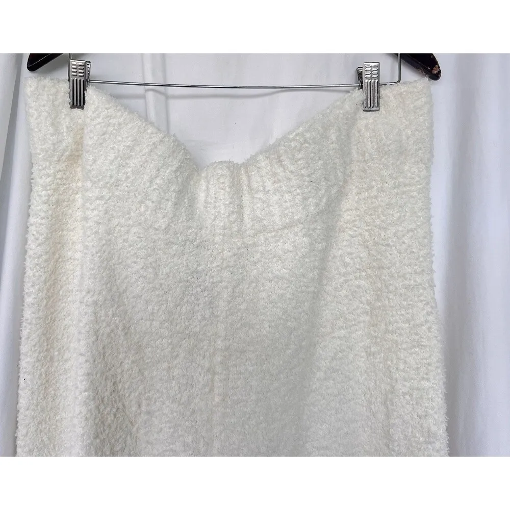 Skims Cozy Knit Pant Bone Boucle Women’s 4X/5X Comfy Loungewear Elastic Waist - Image 7