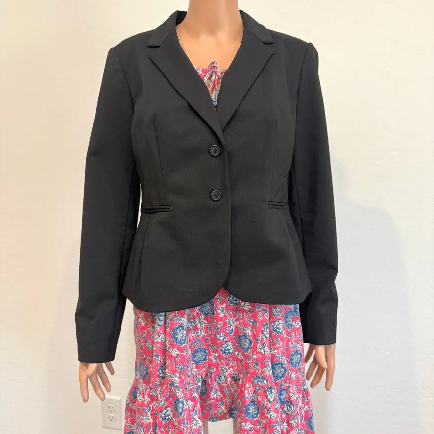 Elle 12 2 button front fitted blazer jacket suit separate C 2654 - Image 11