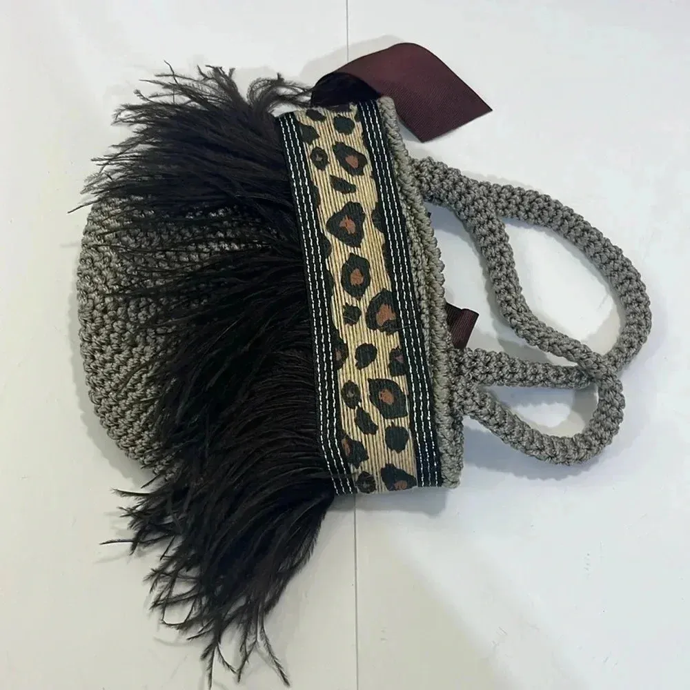 Lucky star culture hand bag S Brown - Image 15