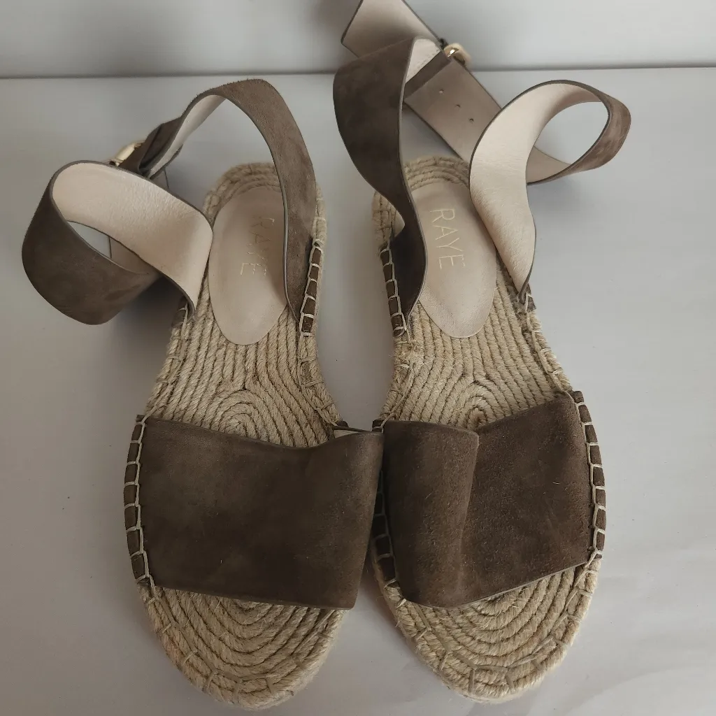 REVOLVE Raye Espadrilles Damien Flatform Sandals Size 6 - Image 7