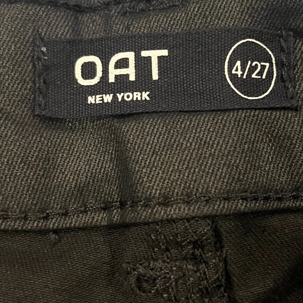 🌺OAT WIDE LEG BLACK SHIMMER JEAN SIZE 27/4🌺 - Image 5