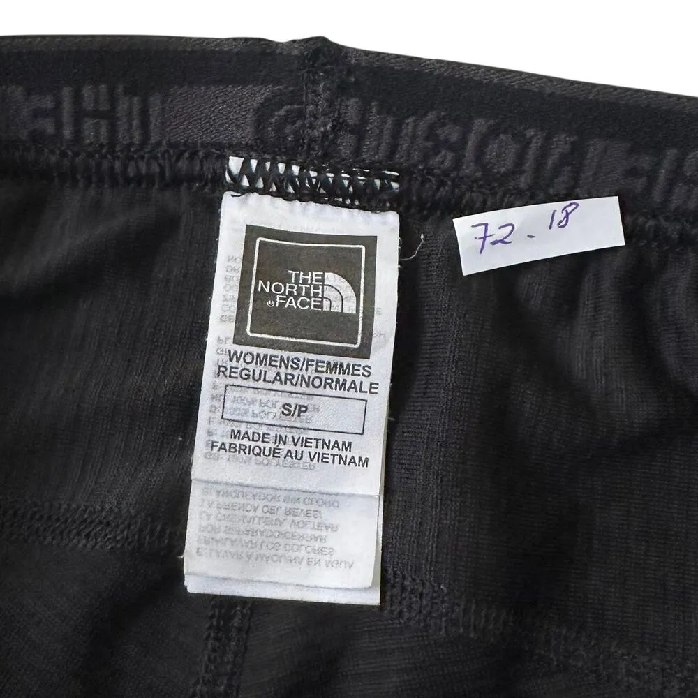The North Face Black Baselayer Flash Dry Mid Rise Leggings Women Sz Small 72-18 - Image 4