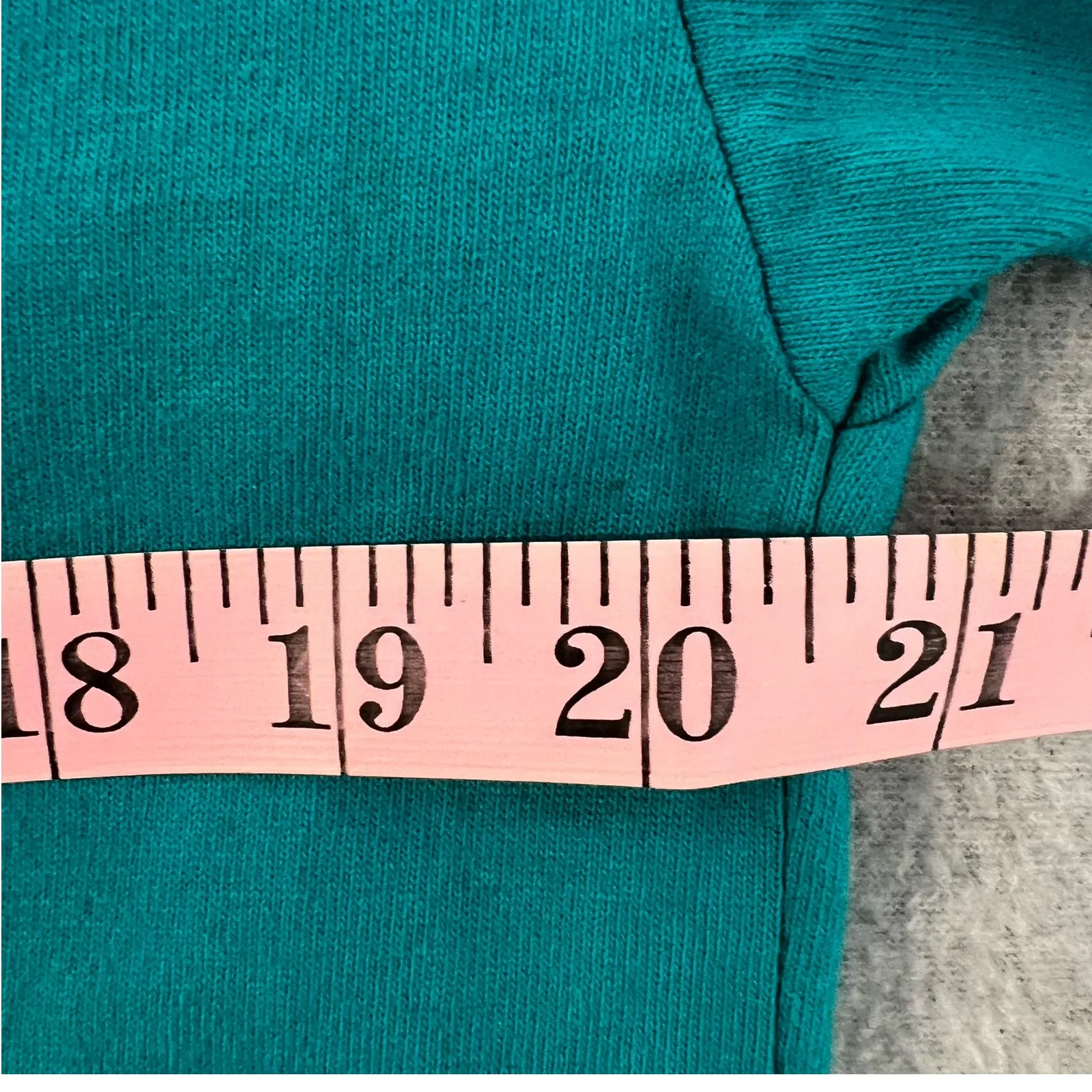 Johnny Was Embroidered T-Shirt Maxi Dress Turquoise Tribal M Boho Folk Indie - Image 13