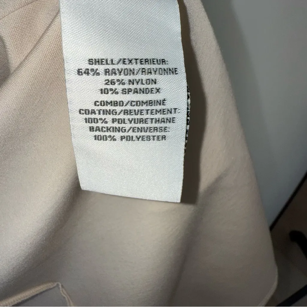 NWT Bagatelle Beige Women's Drape Open Front Dressy Business Blazer Size‎ Large - Image 5