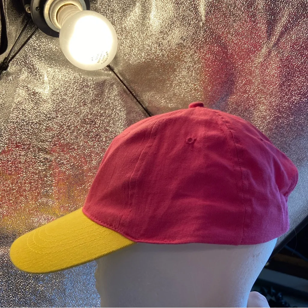 Pink and‎ Yellow Baseball cap - Image 6