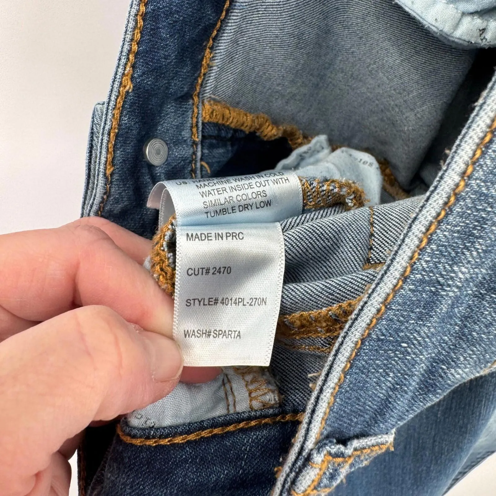 Articles‎ of Society Carly Ankle Crop Skinny Jeans Womens 27 Blue Cotton - Image 10