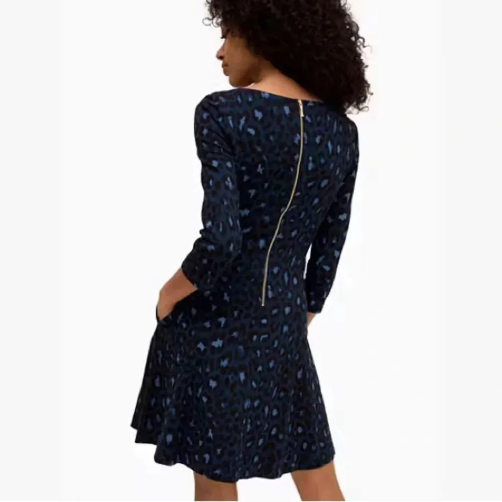 Kate Spade New York Broome Street Leopard Ponte Dress Size 12 - Image 2