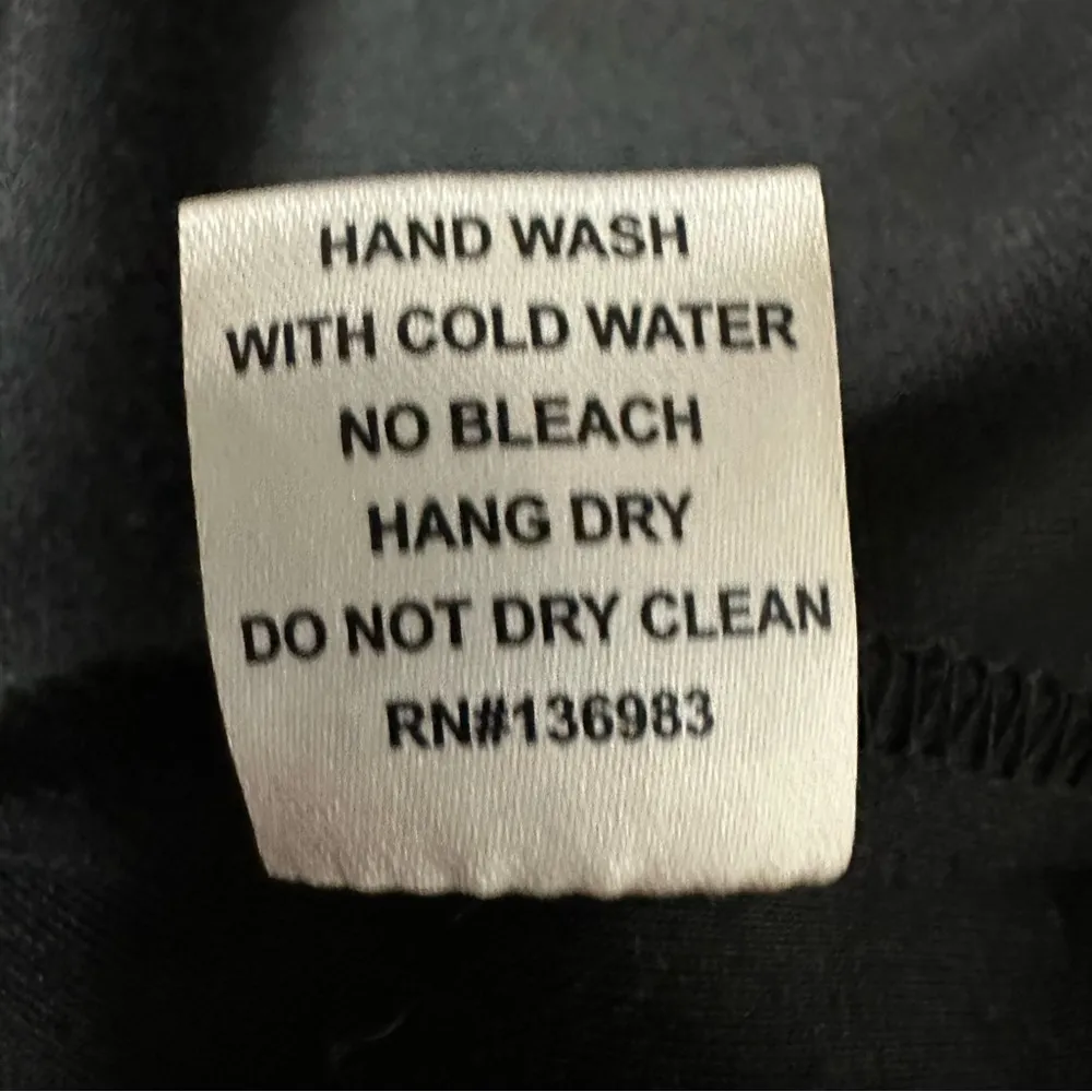 La Bijou Black Tee Stretch Fabric One Button Faux Pocket Blazer Jacket Womens S - Image 11