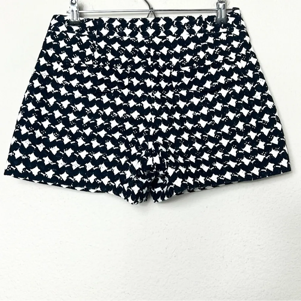 Theory Embroidery Navy & White Shorts - Image 4