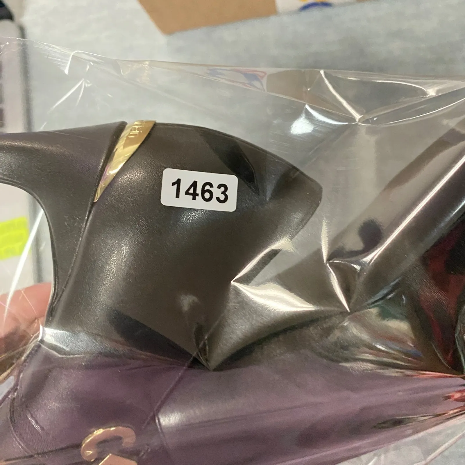 Calvin Klein Black Leather Pointed Toe Heeled Booties Ankle Boots - Image 13